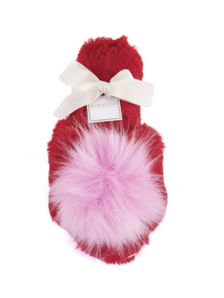 SHIRALEAH AMOR Red AND PINK SLIPPER