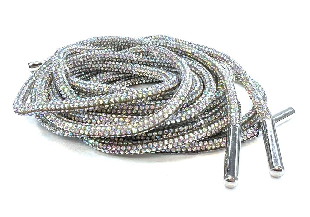 JACQUELINE KENT Tie One On with Rhinestone Multipurpose Shoelace Cord Four Colors