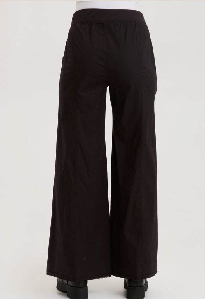 XCVI Black Wide Leg Royston Pant