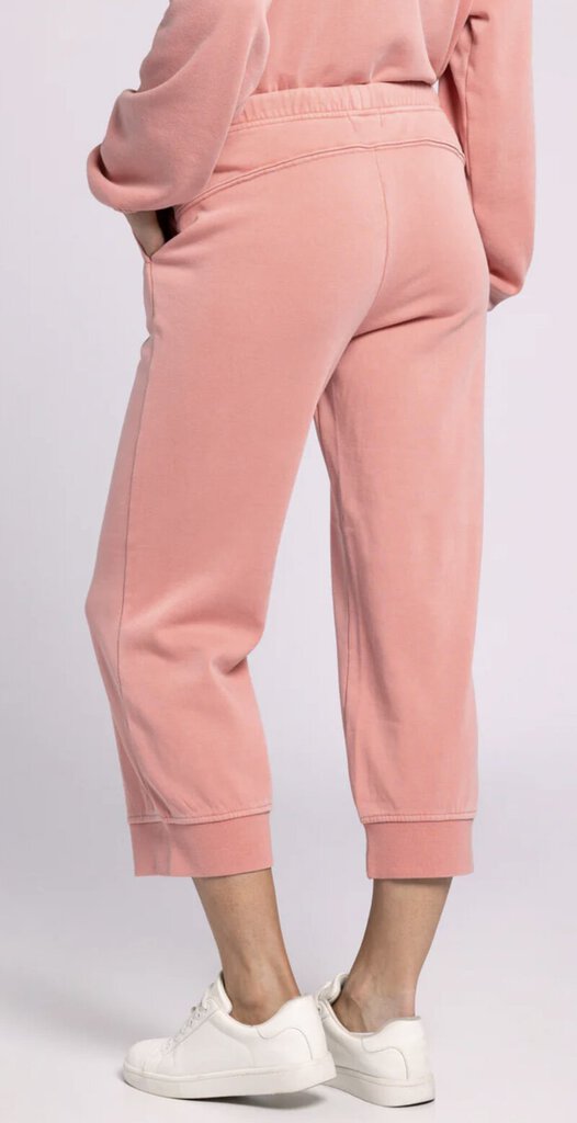 THREAD & SUPPLY Salmon Top and Banded Pant Lounge Set