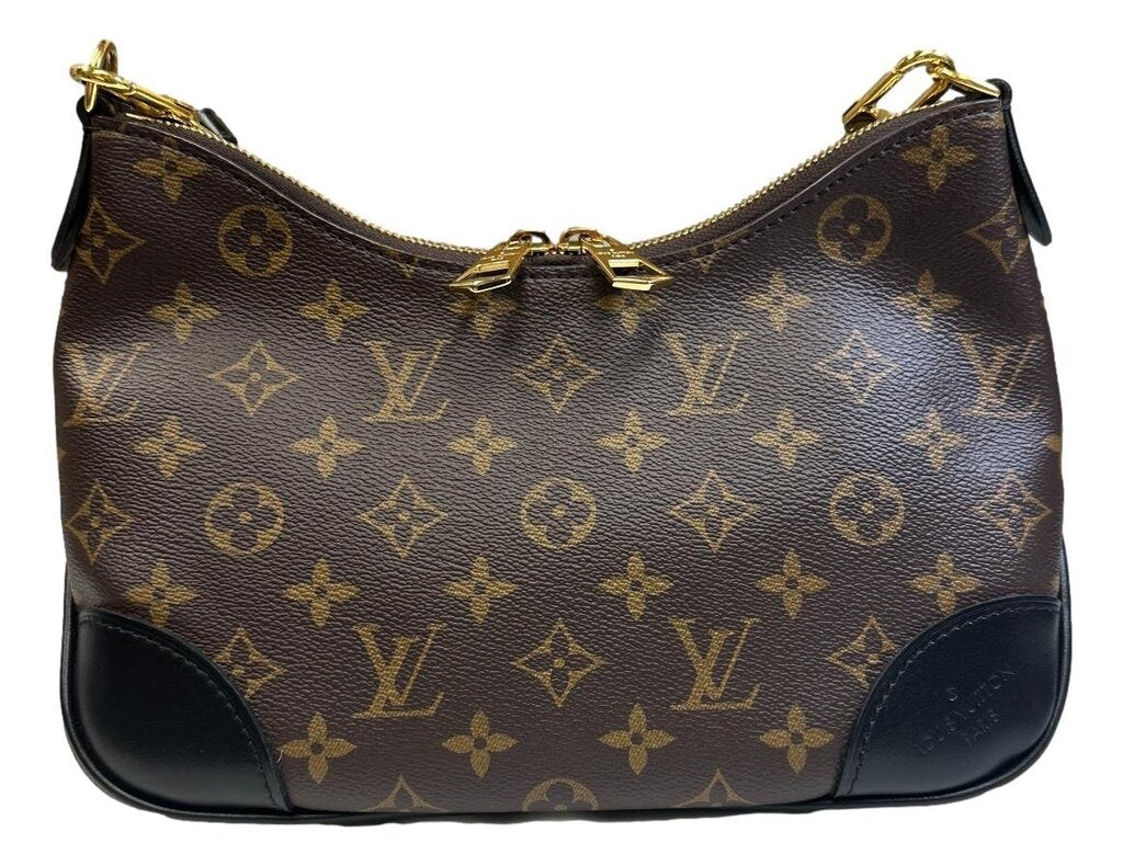 Louis Vuitton Boulogne Monogram NM Shoulder Crossbody Carry Bag