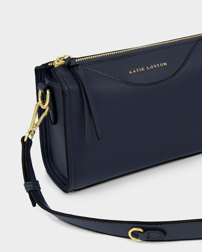 KATIE LOXTON Navy Alba Crossbody Bag