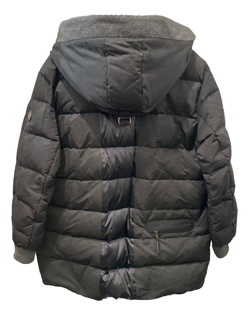 Gorsuch for Bogner Black Goose Down Coat Size Large NEW