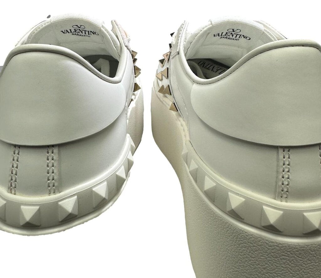 VALENTINO Garavani Rockstud Untitled Platform Sneakers NEW 37.5