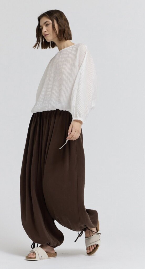 GRADE AND GATHER Chocolate Balloon Pants