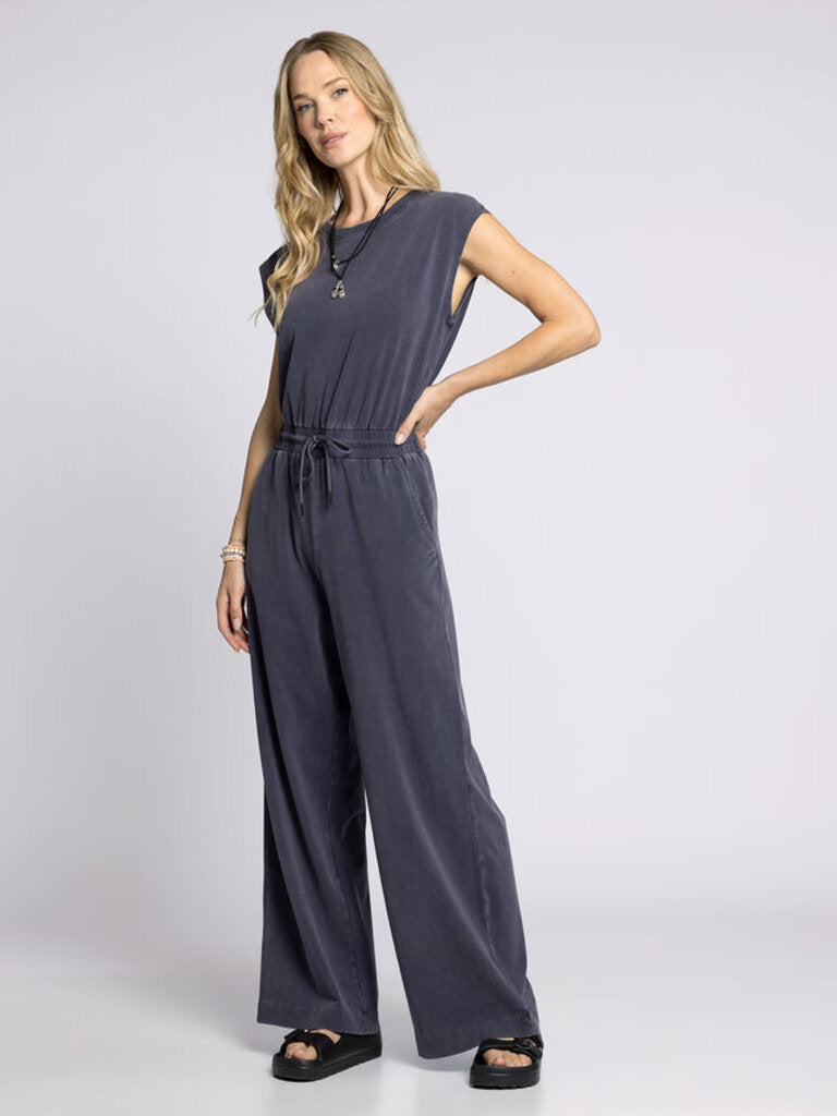 THREAD & SUPPLY Graphite Tie Waist Jumper