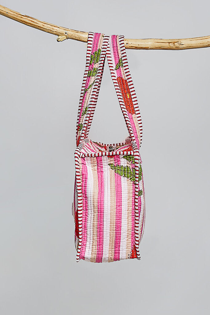 POL Mini Quilted Cotton Tote Bag