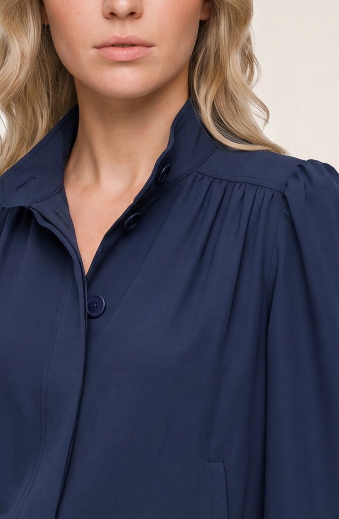 LIVERPOOL Oxford Navy Long Sleeve Jacket