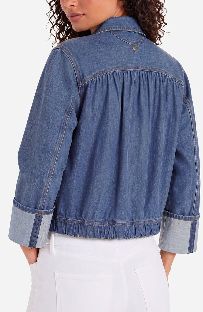 LIVERPOOL Dreamer Chenille Cuffed Sleeve Jacket