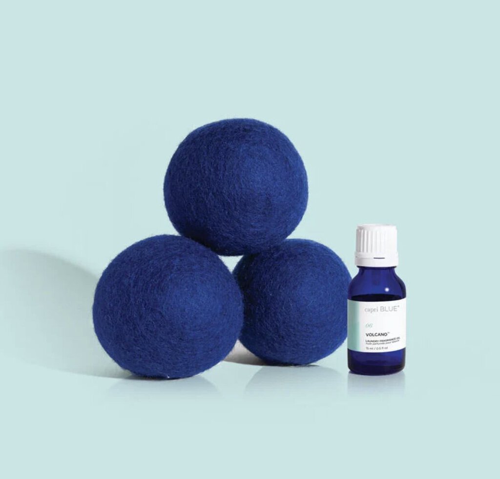 CAPRI BLUE Volcano Dryer Ball Kit