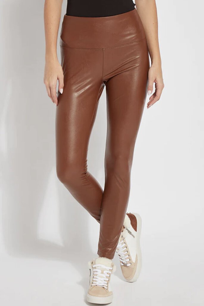 LYSSE Harness Textured Vegan Leather Legging