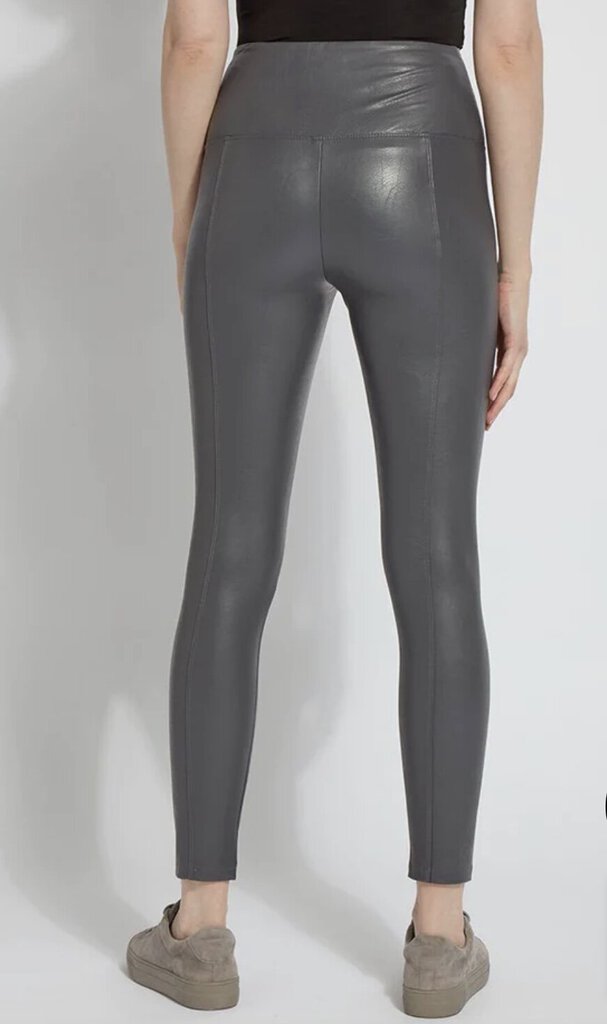 LYSSE Charcoal Textured Vegan Leather Legging