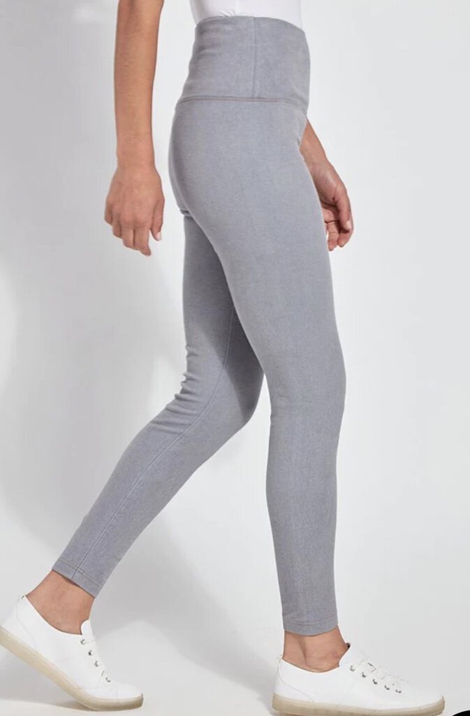 LYSEE Grey Denim Ankle Legging