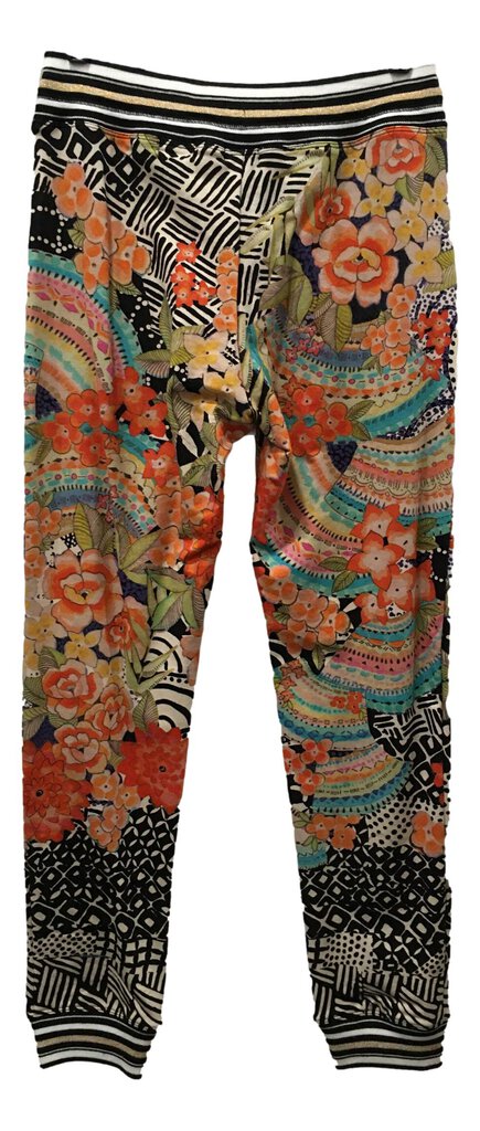 JOHNNY WAS Orange Mix Sunrise Modern Track Leisurewear Joggers