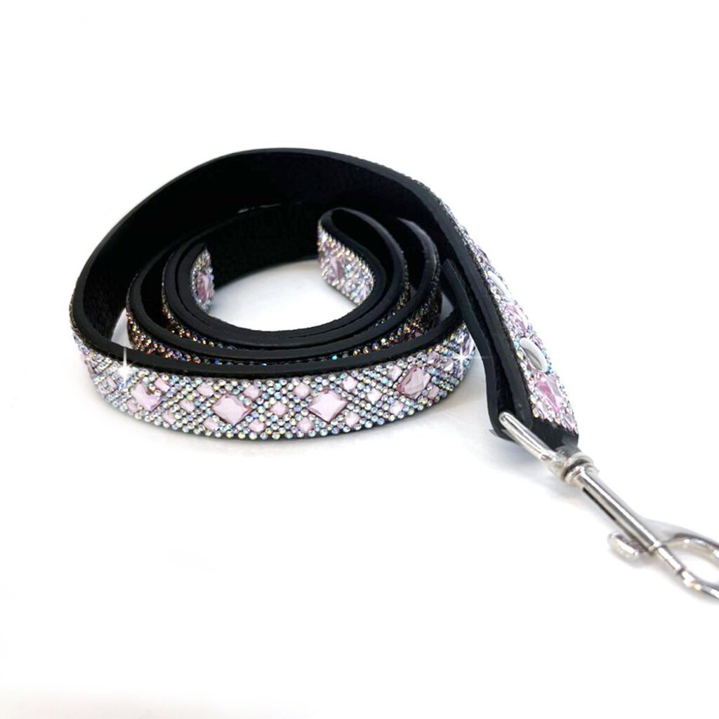 JACQUELINE KENT Diamonds in the Ruff Dog Leash 3 Color Choices