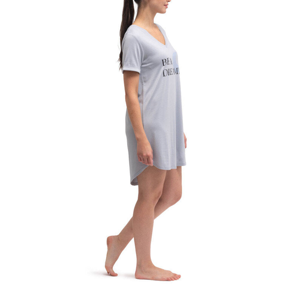 HELLO MELLO Grey Be A Dreamer Short Sleeve Loungewear