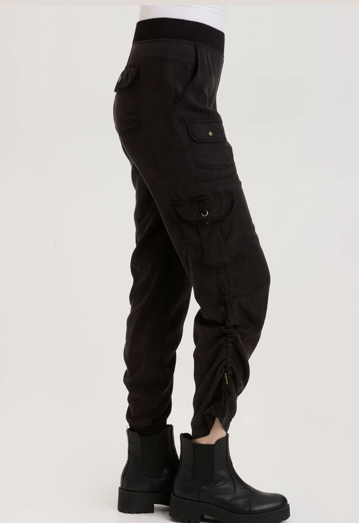 XCVI Black Sonova Cargo Pocket Pant