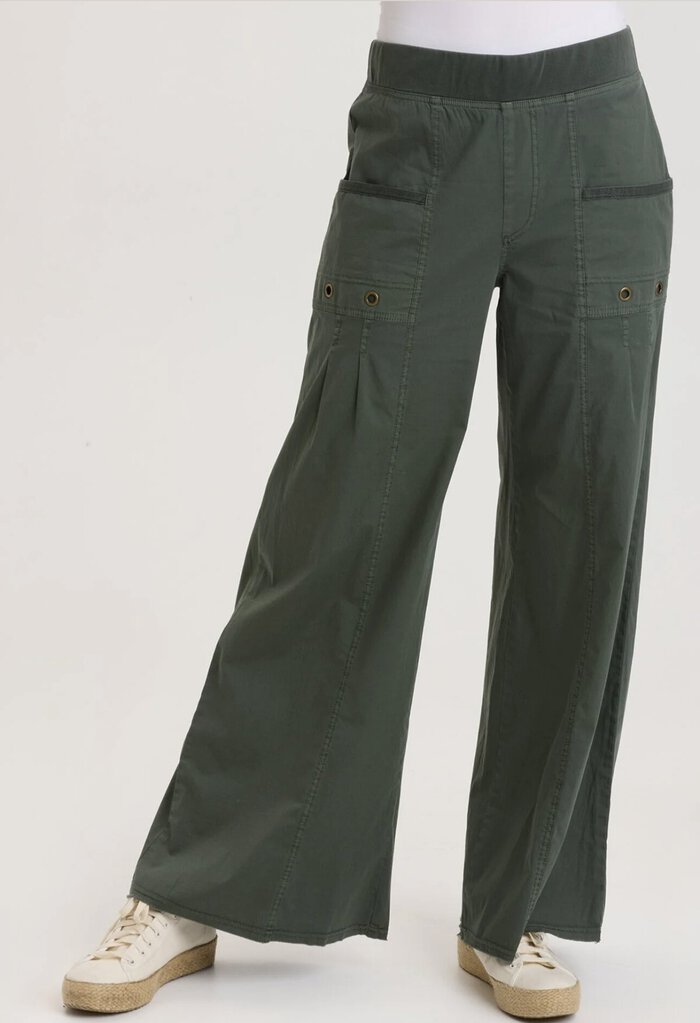 XCVI Green Wide Leg Royston Pant