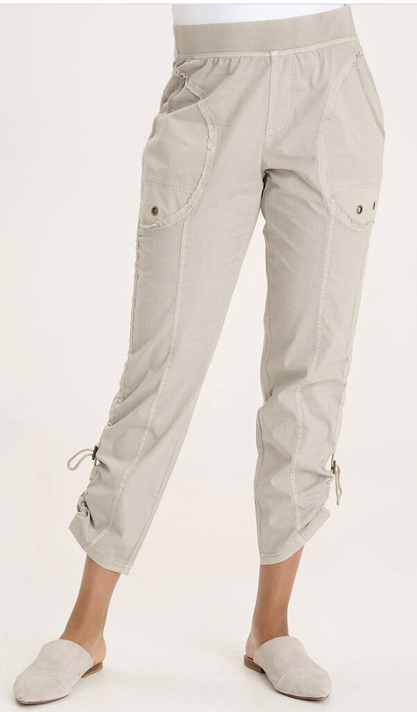 XCVI Light Grey Otish Slim Pant