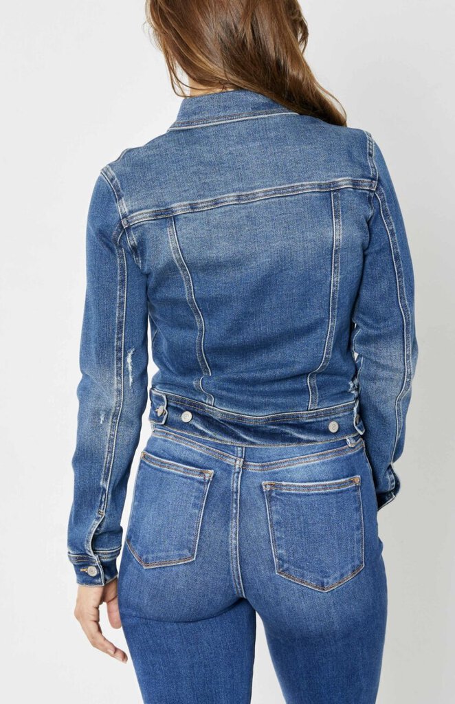 JUDY BLUE DenimClassic Long Sleeve Jacket