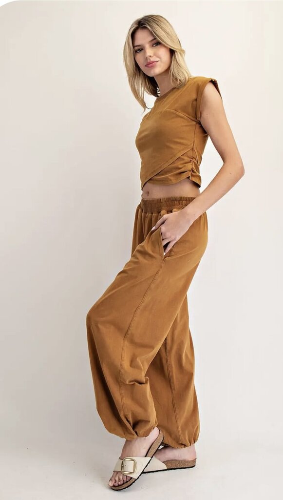 EESOME Walnut Jogger Sweatpants