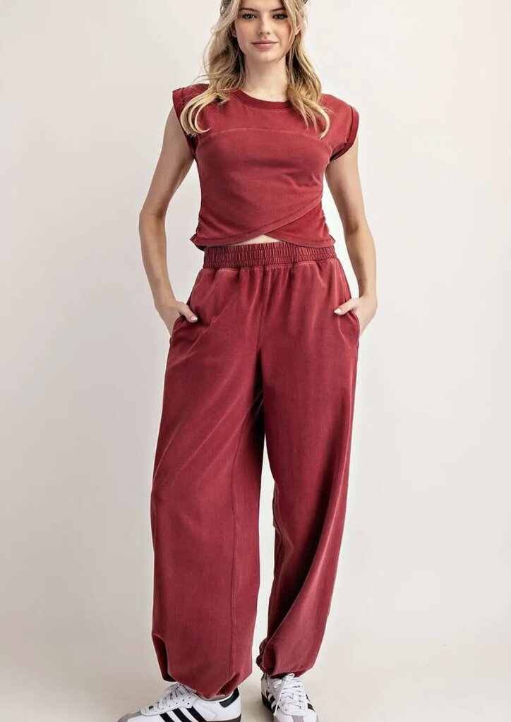 EESOME Winterberry Jogger Sweatpants