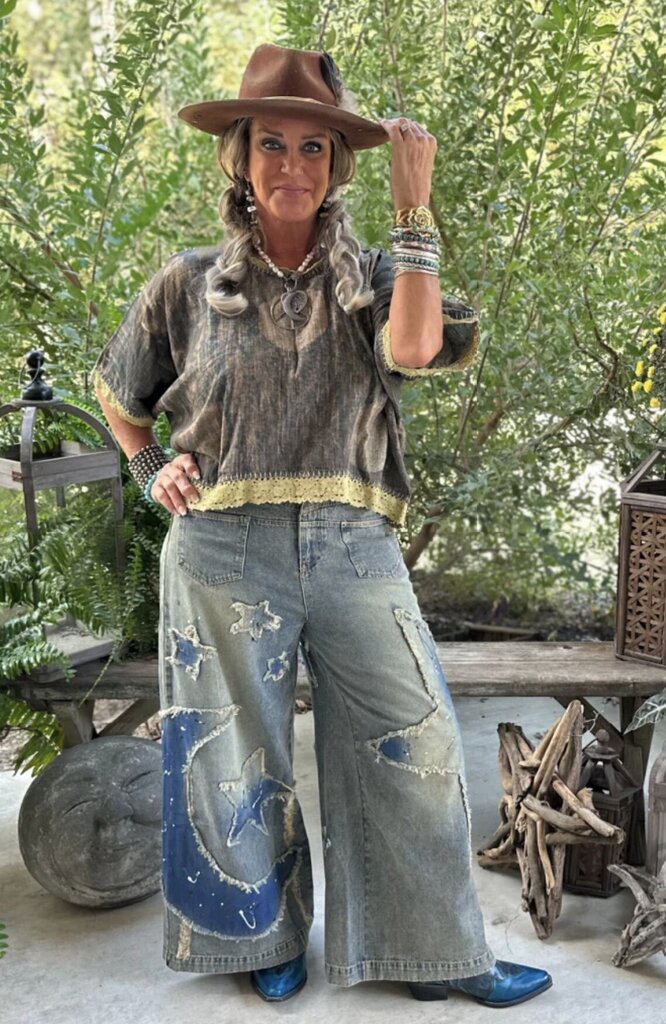 JADED GYPSY Glimpse Of The Moon Top