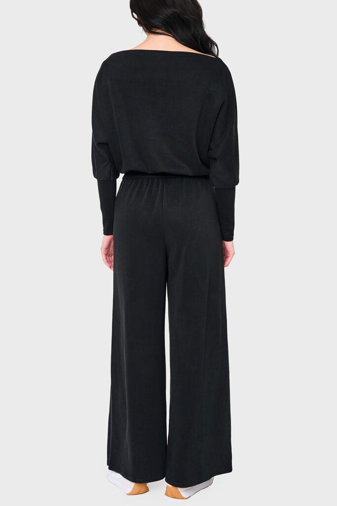 GIBSON Black Cloud Scuba Slouchy Everywhere Jumpsuit