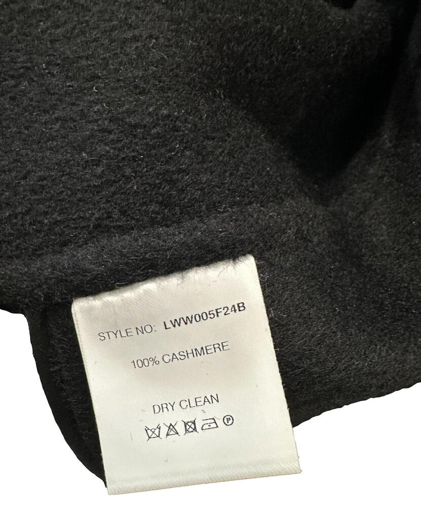 TSE NWT Black Long Sleeve Cashmere Short Jacket Size Large