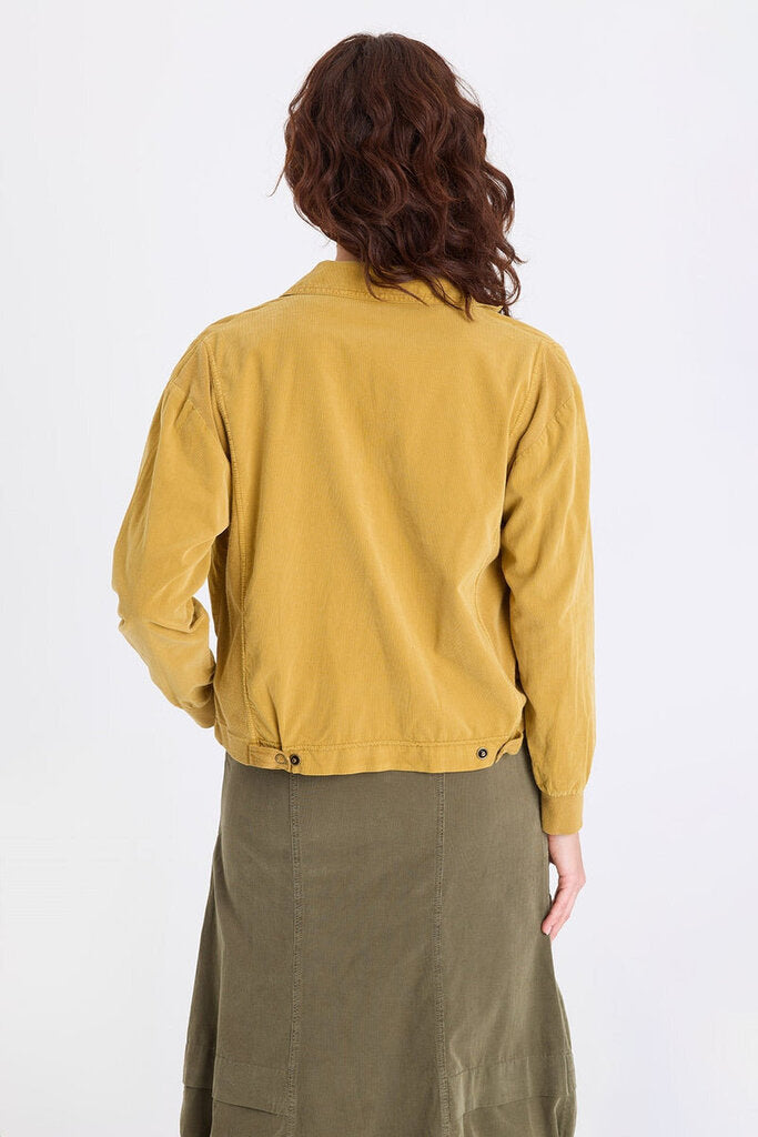 XCVI Radiance Pigment Marcellus Corduroy Trucker Jacket