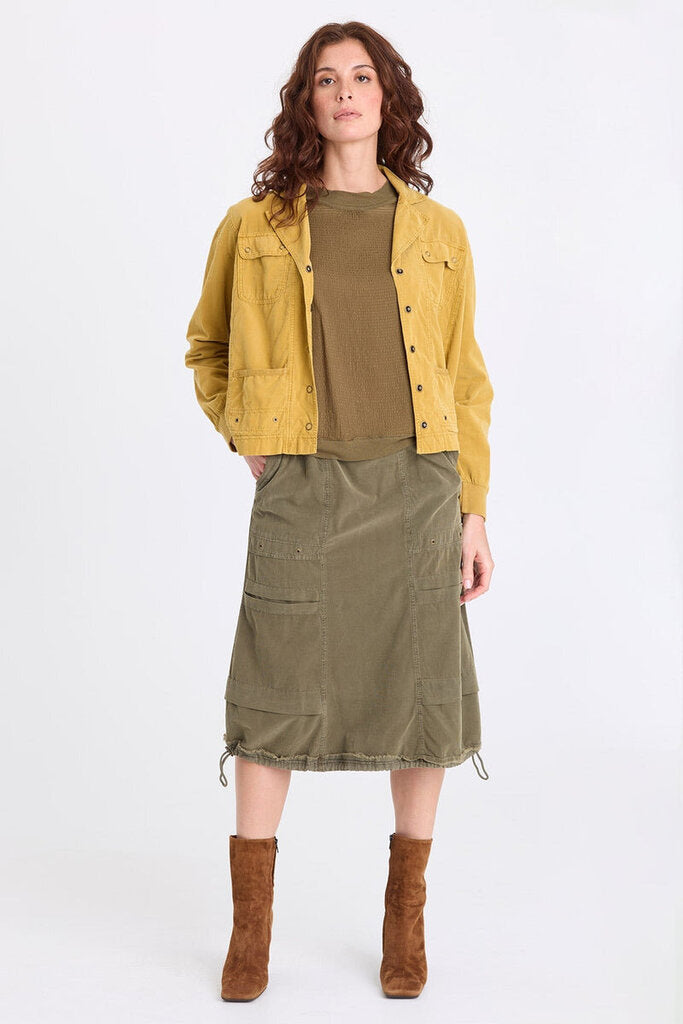 XCVI Radiance Pigment Marcellus Corduroy Trucker Jacket